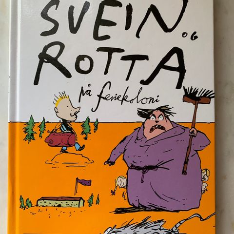 Boka «Svein og rotta på feriekoloni»