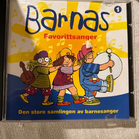 BARNAS FAVORITTSANGER 1 - Den store samlingen av barnesanger