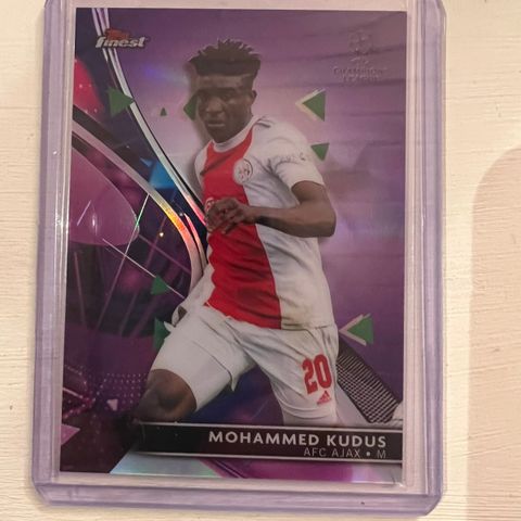 Mohammed Kudus topps finest /299 fotballkort