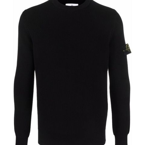 Stone Island Compass badge crew-neck jumper