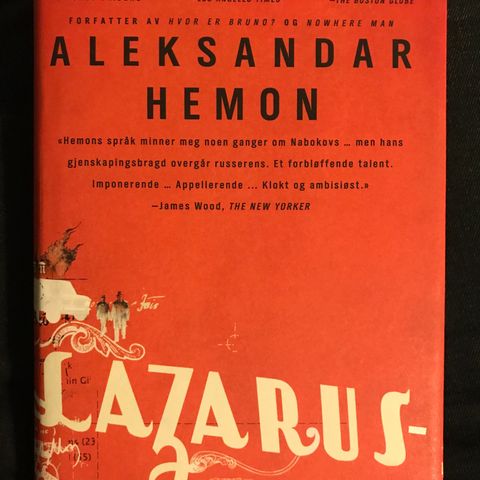 Lazarus-prosjektet av Aleksandar Hemon