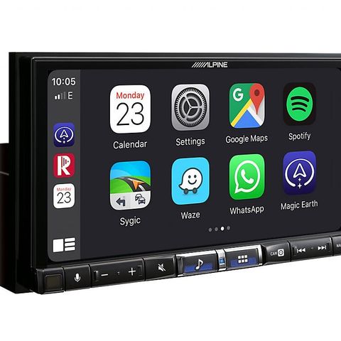 Alpine iLX705D, Bluetooth, DAB+, Carplay, Android Auto, mm