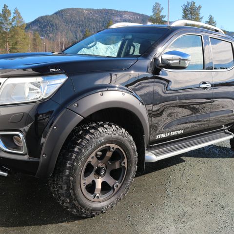 Skjermbredding Navara 2016- uten Adblue Storås Edition bolt on style