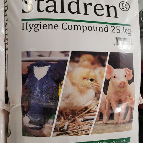 Staldren - effektivt tørrhygienemiddel