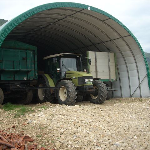 Shelterall plasthall for landbruket