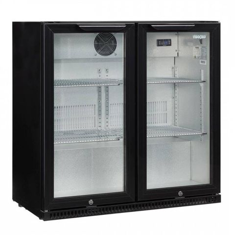 Vibocold bar kjøleskap 2 dørs VBB 2 H