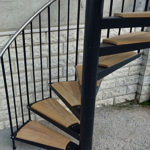 vindeltrapp cast iron spiral stair