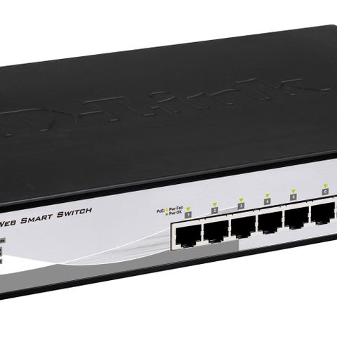 D-Link DGS-1210-10P 10-Port Gigabit Smart Managed PoE Switch