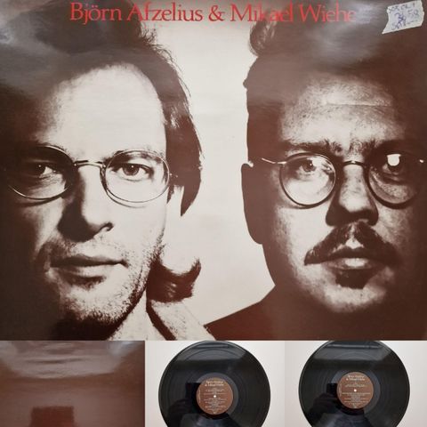 BJØRN AFZELIUS & MIKAEL WIEHE 1986 - VINTAGE/RETRO LP-VINYL (ALBUM)