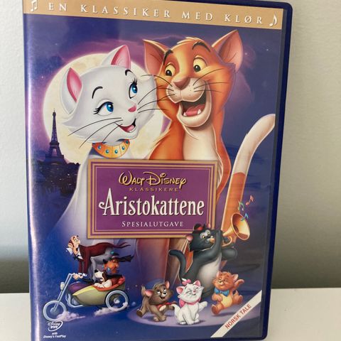 Aristokattene DVD selges