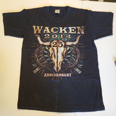 Wacken 2014 tskjorte. Mann - medium