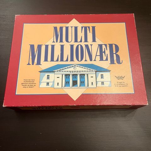 Multi Millionær 1989 versjonen