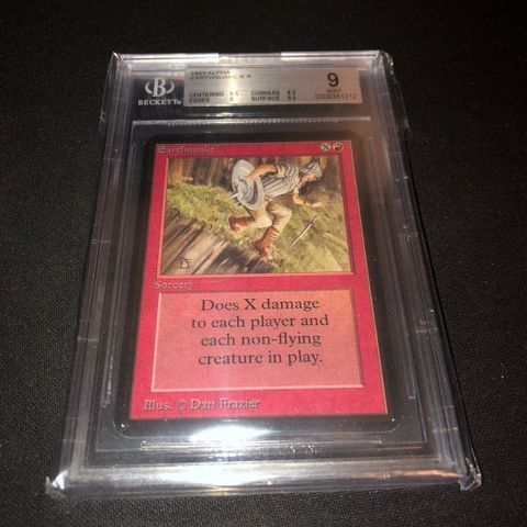 Magic the gathering Alpha Earthquake BGS 9