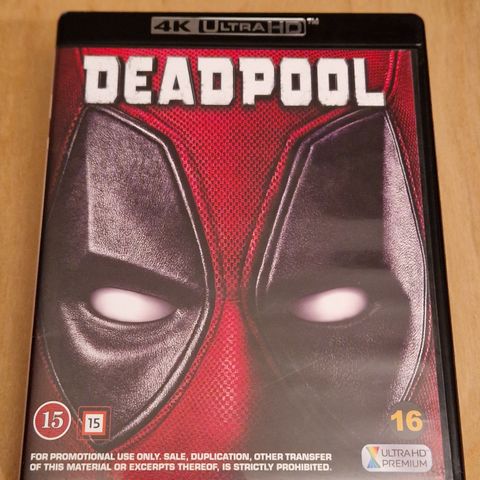 Deadpool  ( BLU-RAY- 4K )