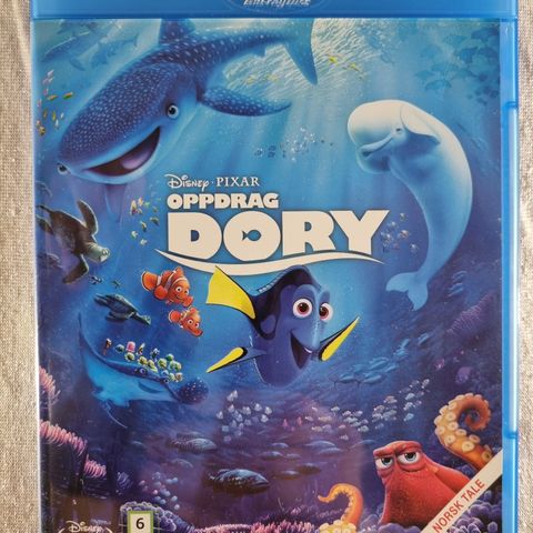 Oppdrag Dory Blu-ray norsk tekst