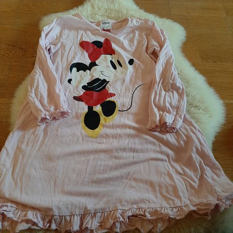 Disney minni mus nattkjole str 110 / 116