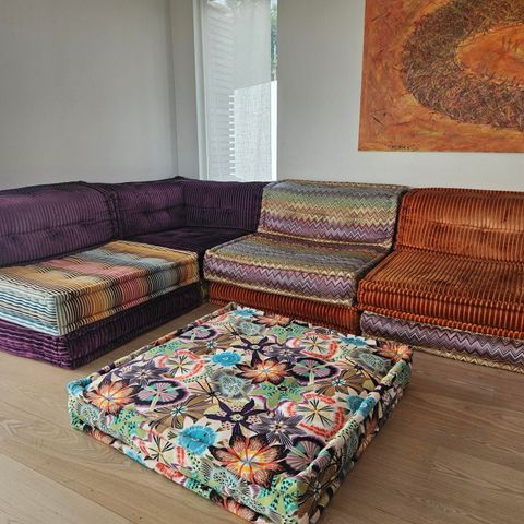 Roche Bobois Mah Jong Missoni modul sofa
