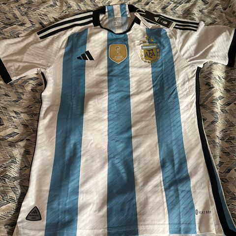 Argentina 22 3 Stars Authentic Jersey