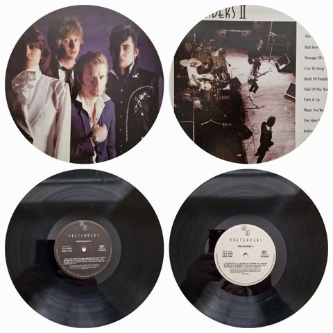 PRETENDERS II 1981 - VINTAGE/RETRO LP-VINYL (ALBUM)