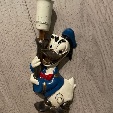 Donald duck vegglampe