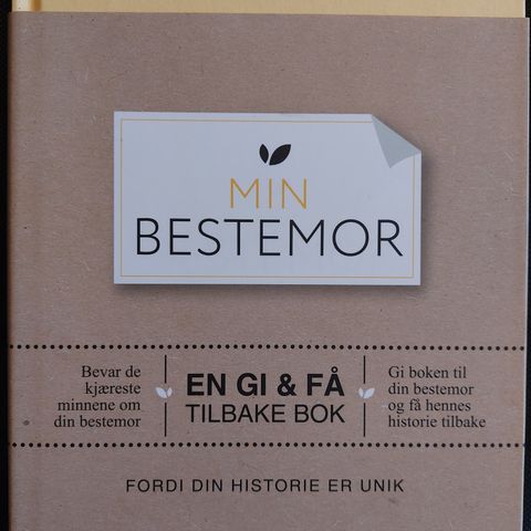 Mormor farmor. Håndbok for besteforeldre. Kjære barnebarn