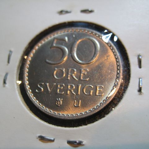 50 øre sverige  1965 kv 0