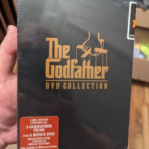 The Godfather DVD collection ny i plast