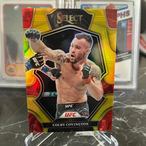 2023 Panini Select UFC COLBY COVINGTON Gold 9/10 Premier Level MMA