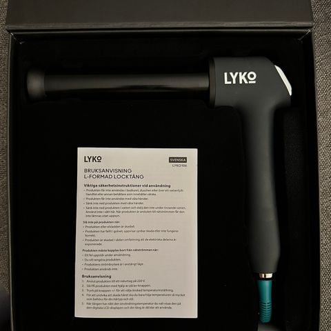 Lyko Curling Iron 32-MM L-Shaped Krølltang Ny
