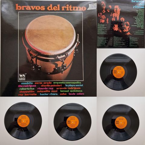 VARIOUS ARTISTS/BRAVOS DEL RITMO - VINTAGE/RETRO LP-VINYL DOBBEL (ALBUM)