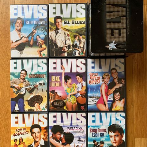 Elvis DVD samling