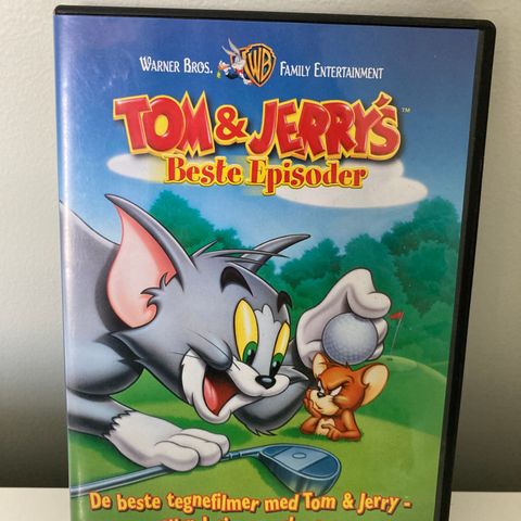 Tom og Jerrys beste episoder DVD selges