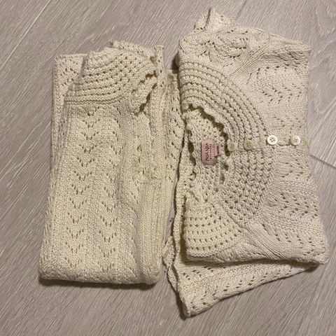 Kjole cardigan sett noa noa str 92