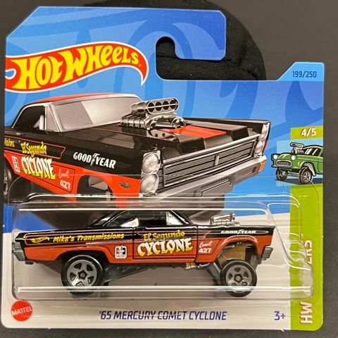 Hot Wheels 65 Mercury Comet Cyclone - HW Gassers - HKH62