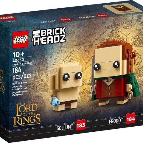 Ny Lego LOTR Brickheadz 40630 - uåpnet