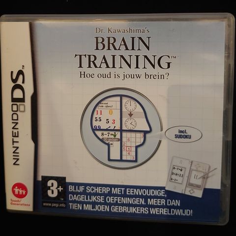 Dr. Kawashima`s Brain training til Nintendo DS.