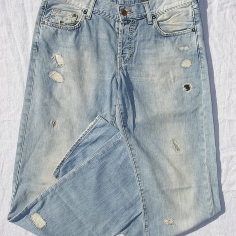 H&M Boyfriend jeans ca str W28-W30 L32