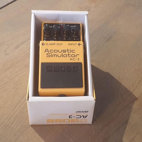 Boss AC-3 Accoustic Simulator pedal