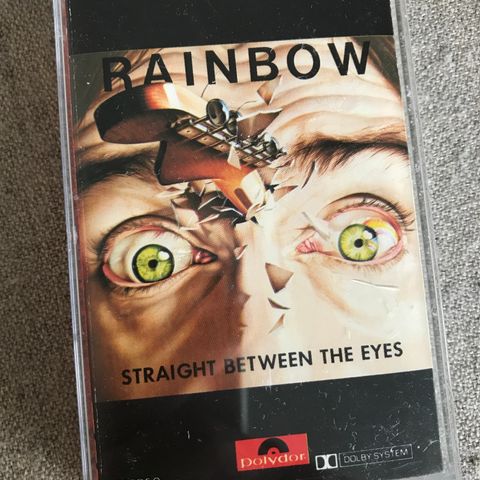 Rainbow - Straight Between the Eyes KASSETT
