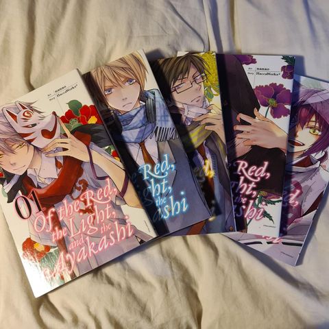 (Manga) Of the Red, the Light, and the Ayakashi Vol. 1-5