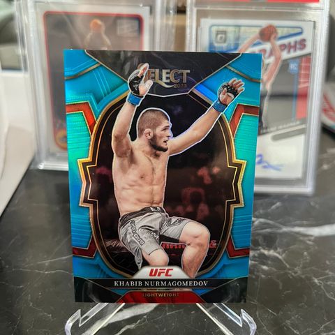 2023 Panini Select UFC KHABIB NURMAGOMEDOV Blue Aqua 118/249