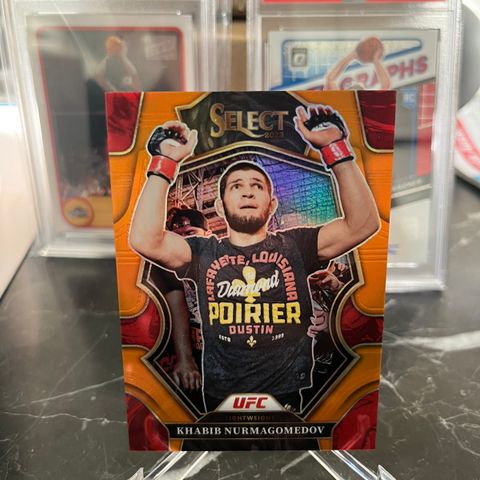 2023 Panini Select UFC KHABIB NURMAGOMEDOV Orange 08/49 MMA