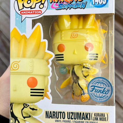 Funko Pop! Naruto Uzumaki (Kurama Link Mode) | Naruto Shippuden (1465)