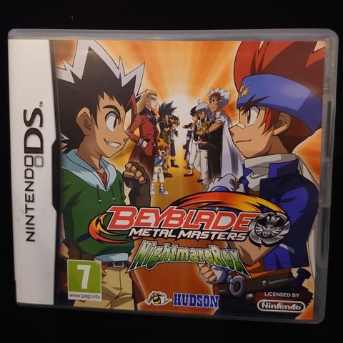 Beyblade Metal masters, nightmare rex til Nintendo DS.