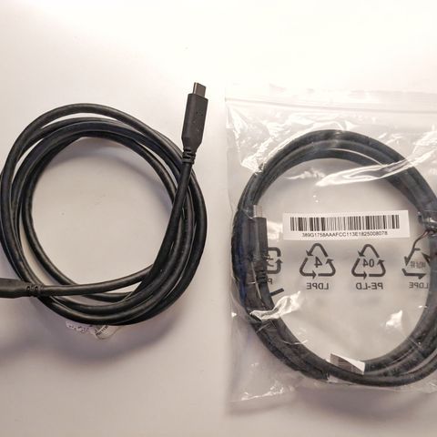 USB-C til USB-C kabel