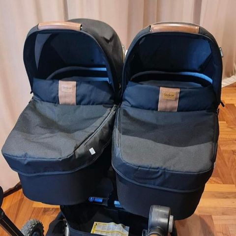 2x vognbag liggedeler Emmaljunga NXT 90 twin (2020)