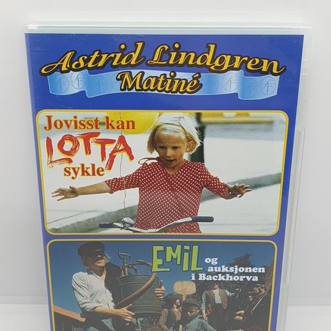 Astrid Lindgren Matiné, Jovisst kan Lotta sykle og Emil og auksjonen i Backhorva