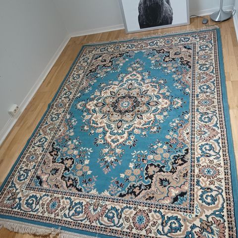 Blue Persian carpet