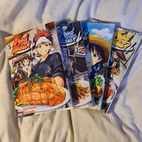 (Manga) Food Wars Vol. 1-4