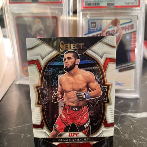 2023 Panini Select UFC ISLAM MAKHACHEV White Concourse 122/125 MMA